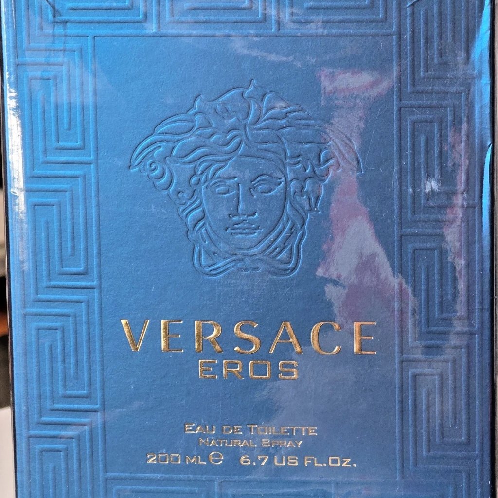 160 Msrp Versace Mens Eros Edt Spray 200 Ml Lot Fs2312  Authentic  Sealed